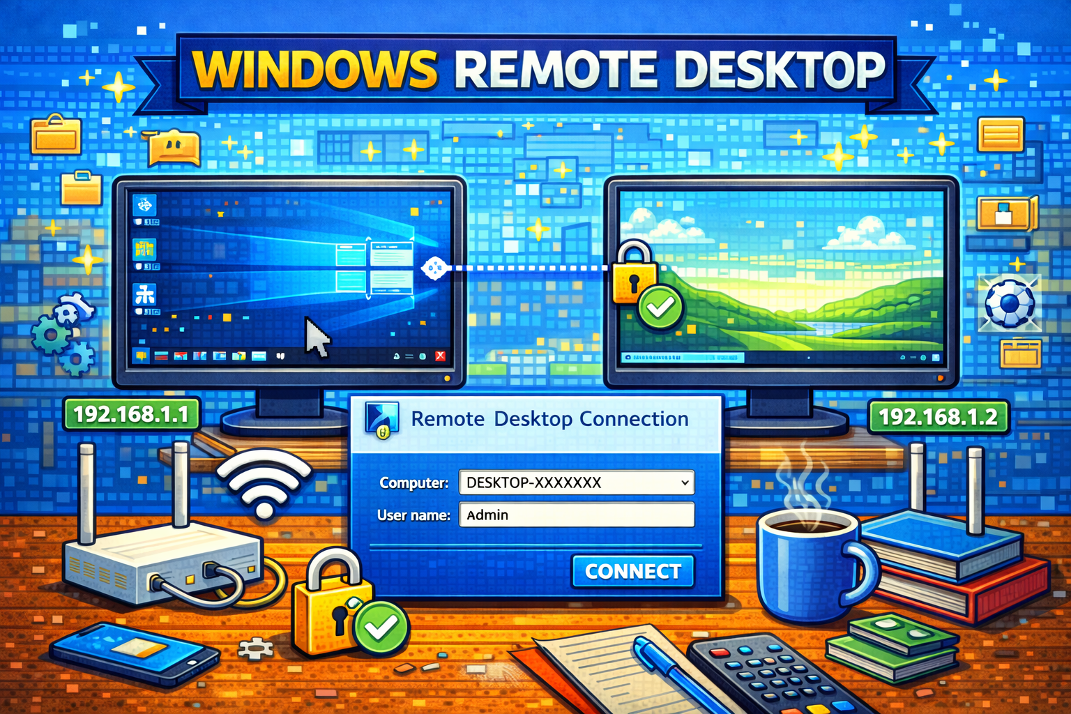 Tailscale+Windows 远程桌面访问