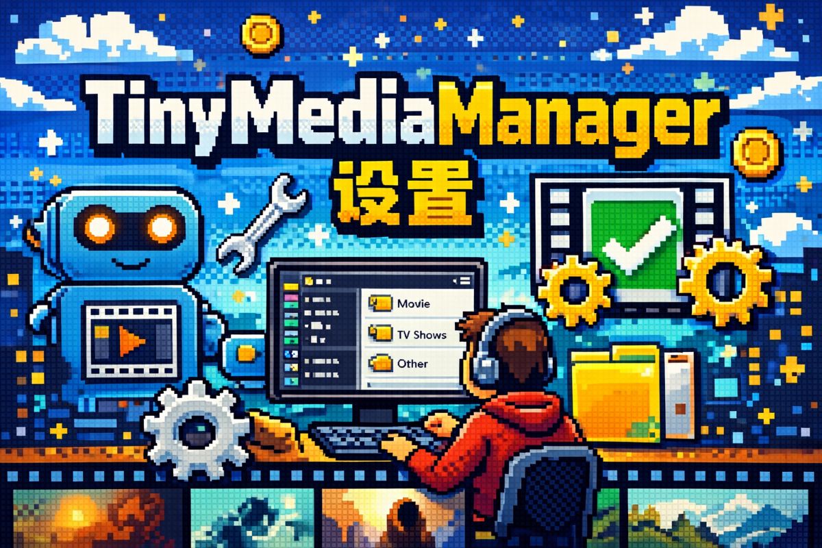 tinymediamanager Docker使用的一些问题