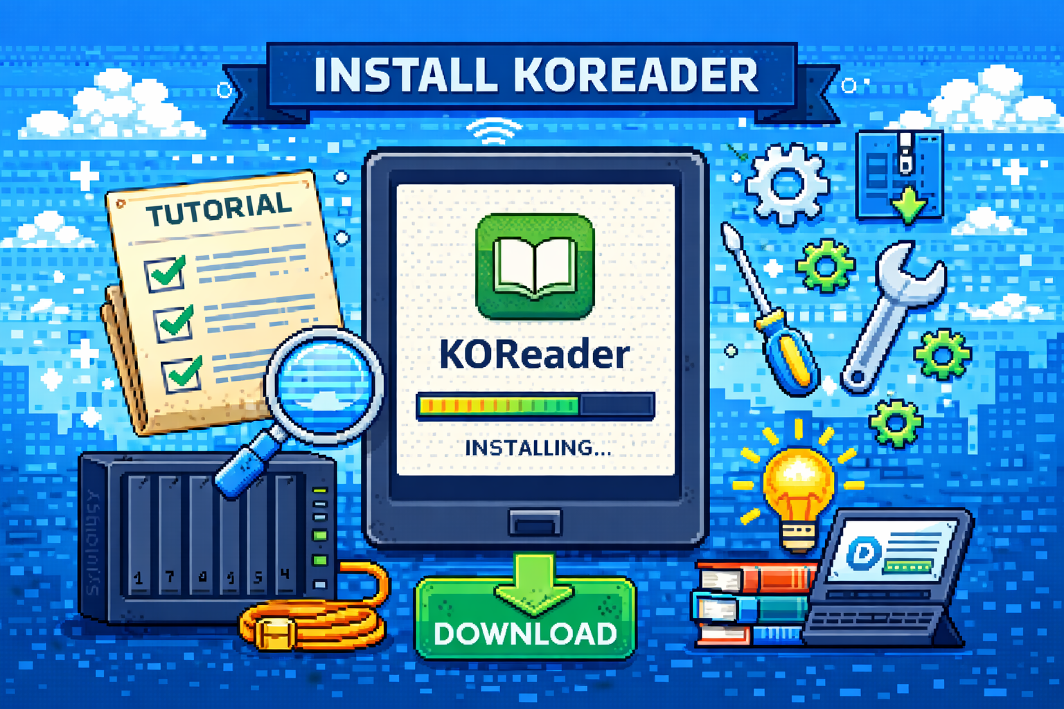 在Kobo sage上使用KOreader