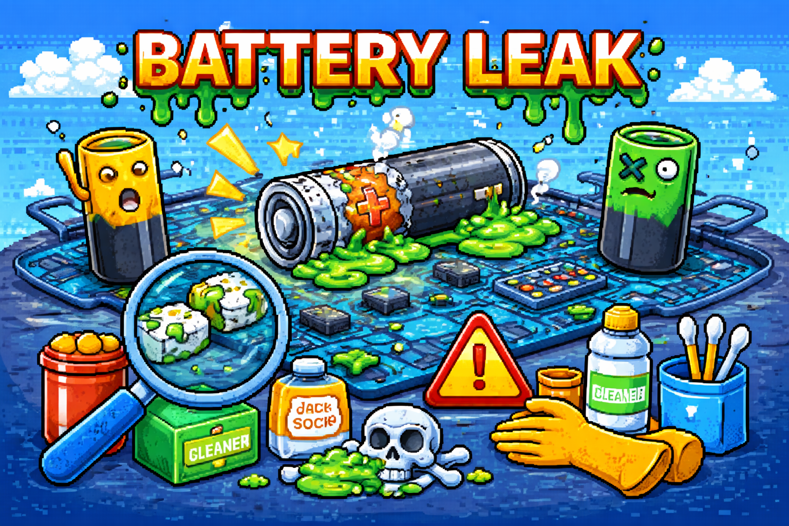 不要这样放电池啊