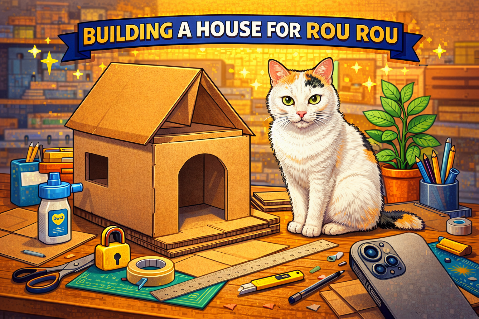 给肉肉做个安全屋