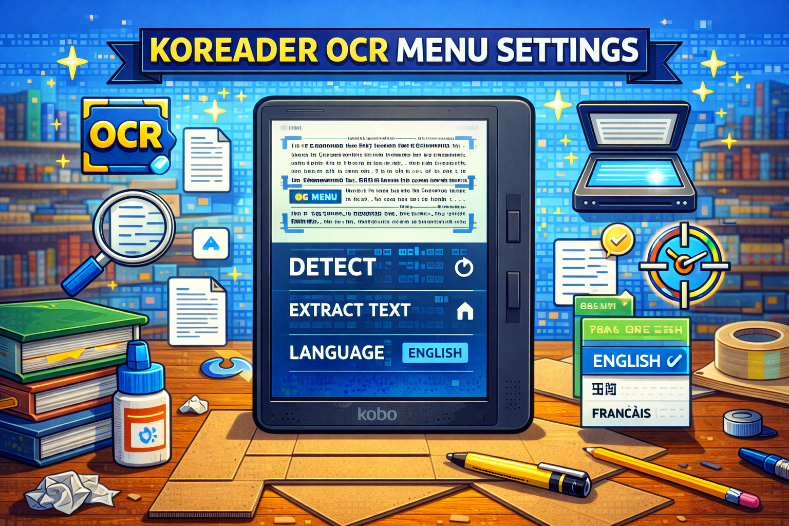 在koreader上使用OCR