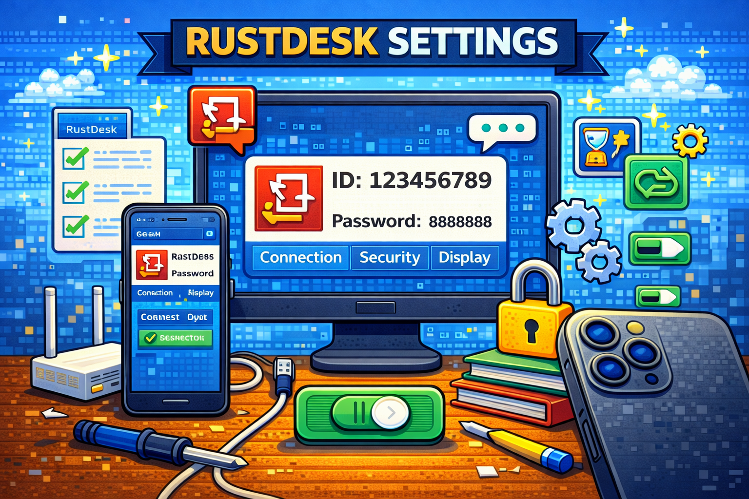 rustdesk出现the main window is not open错误的解决方案