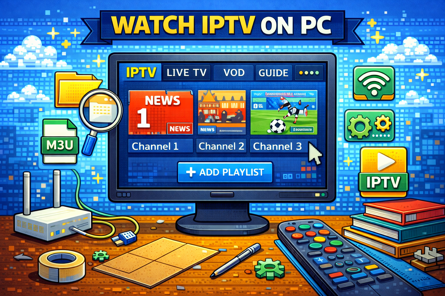 终于搞好了IPTV