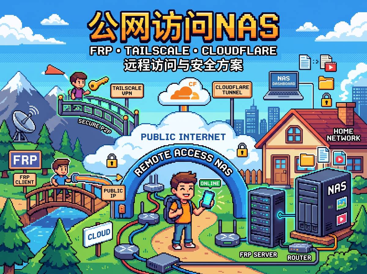 浅谈公网访问NAS的几种方式